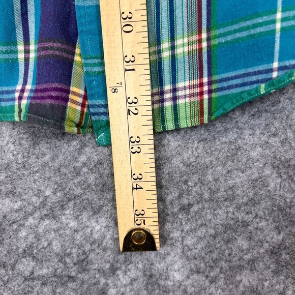Ralph Lauren Mens XL Classic Fit Multicolor Plaid Long Sleeve Button-Down Shirt - Picture 6 of 9